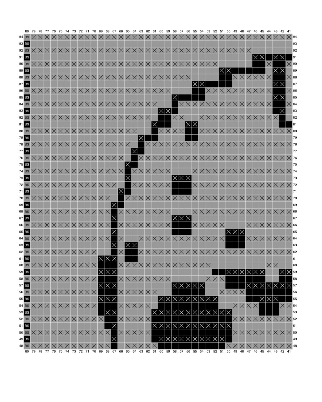 Jason Over-lay Mosaic Crochet Pattern Graphghan