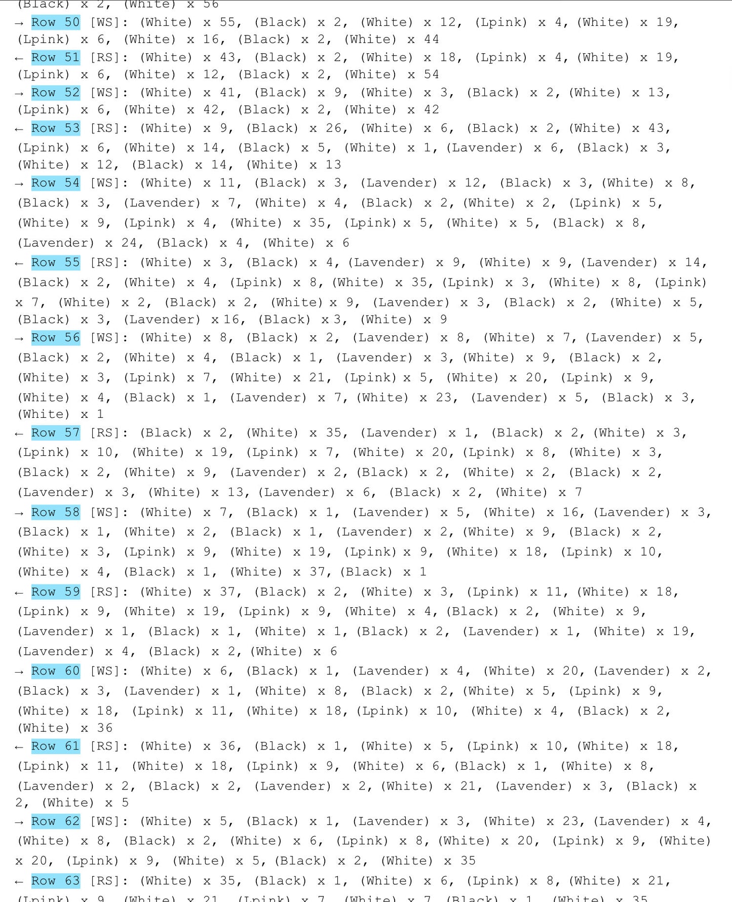 Halloween Phases Graphghan Crochet Pattern