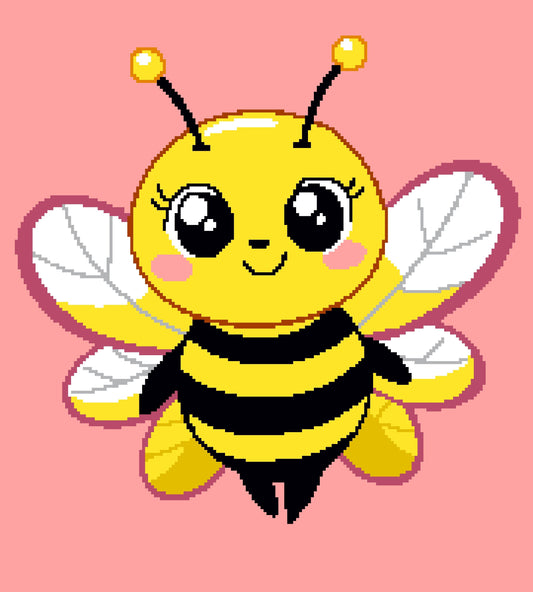 Spring Bee Crochet Graphghan Pattern