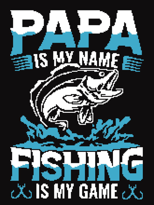 Papa Is my Name Crochet Graphghan Pattern,