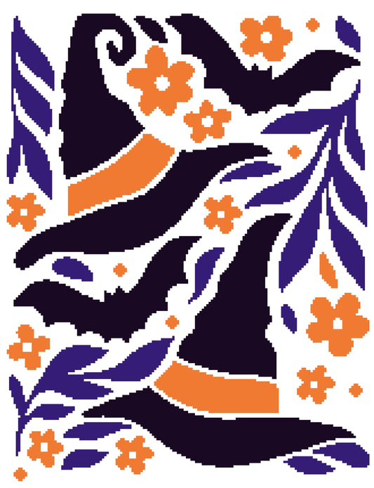 Witchy Hollow Crochet Graphghan Pattern