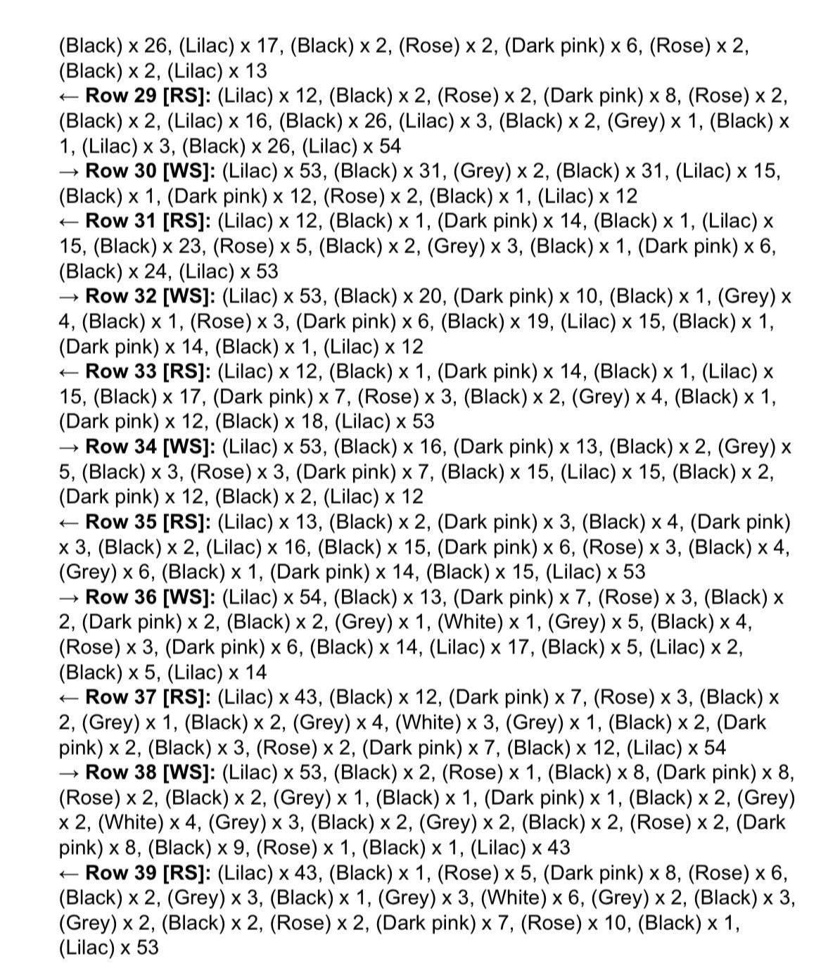 Smoken Guy Graphghan Crochet Pattern