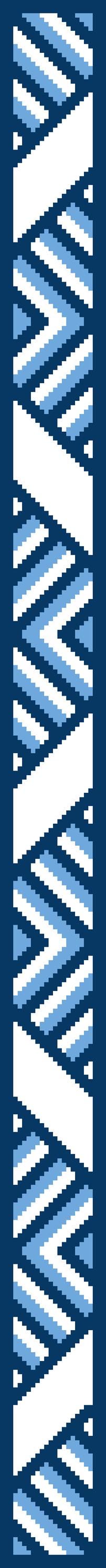 Power Of Stripes Scarf Graphghan/tapestry Crochet Pattern