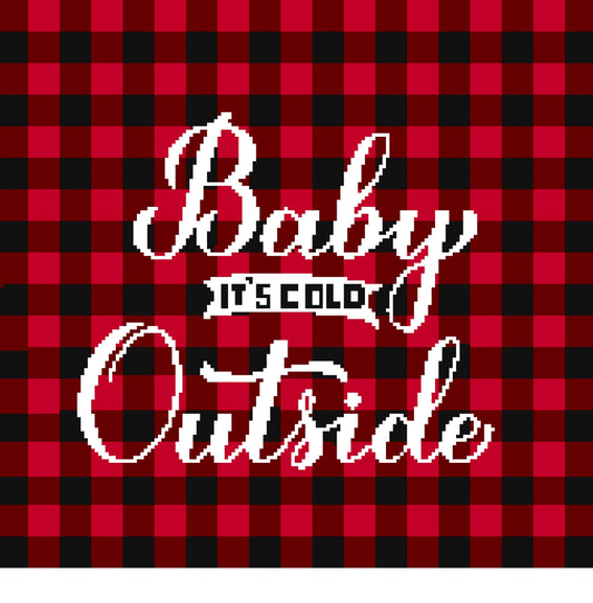 Baby Its Cold Outside Graphghan Pattern