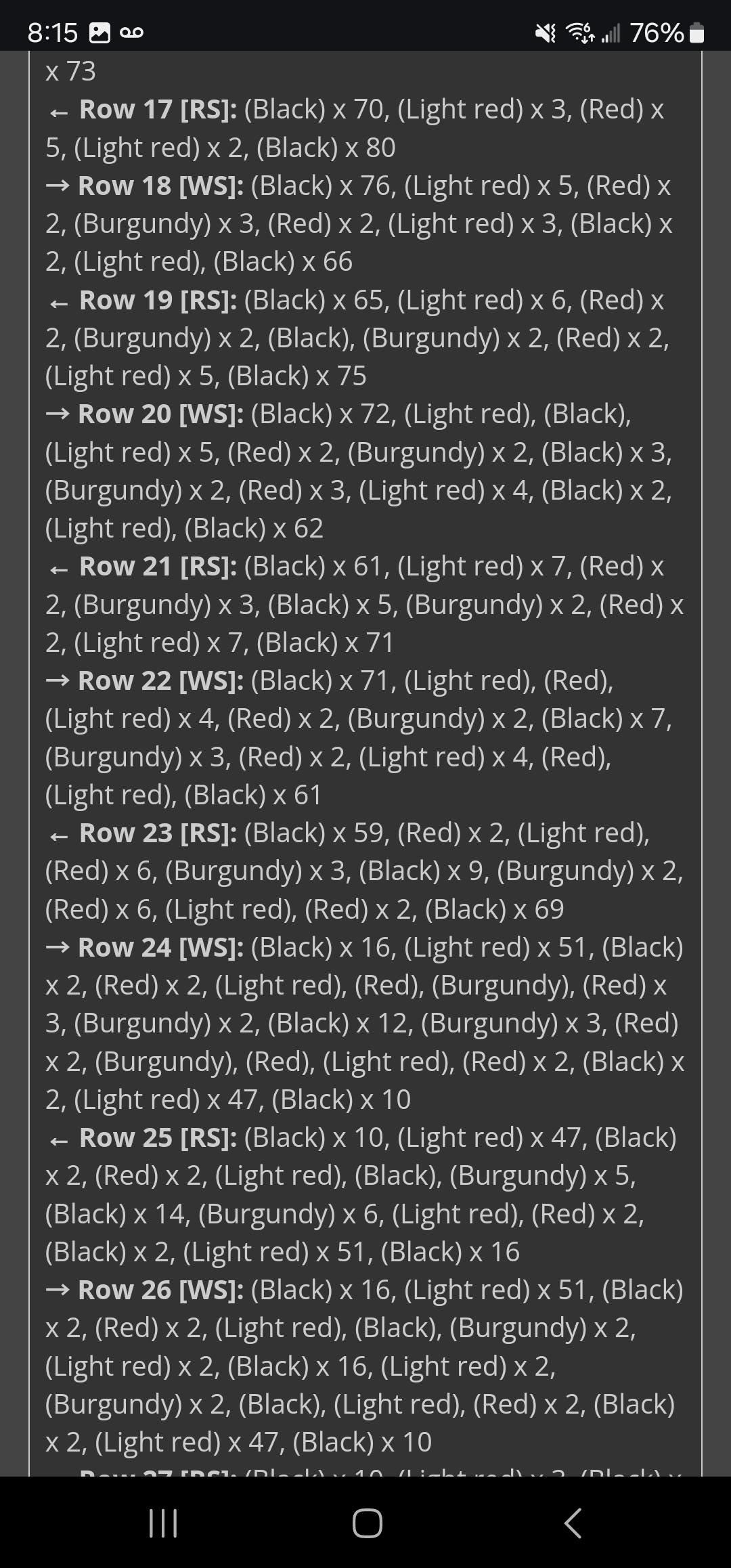 Custom Crochet Graphghan Pattern