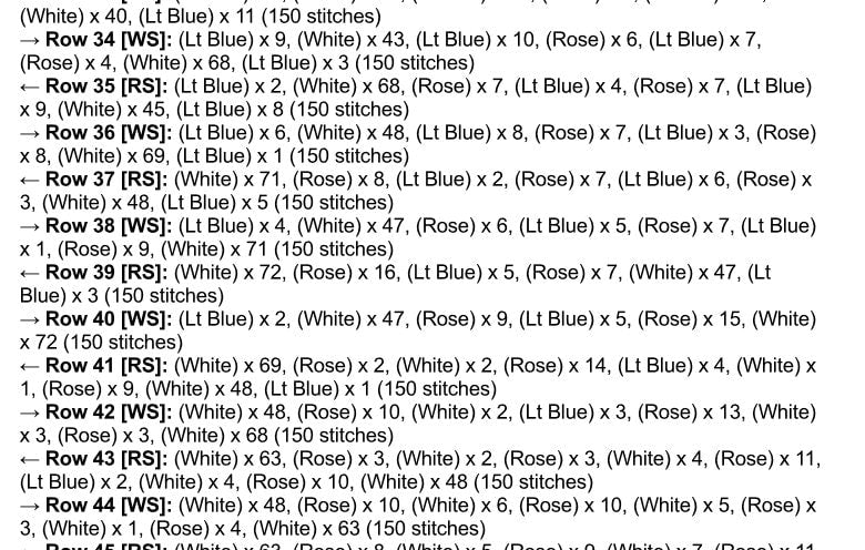 Hockey Shull Graphghan Pattern