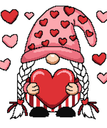 Love Gnome Graphghan Crochet Pattern