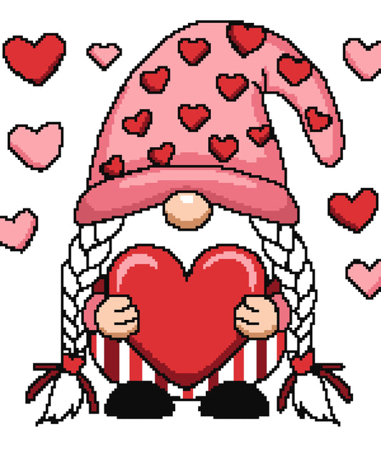 Love Gnome Graphghan Crochet Pattern