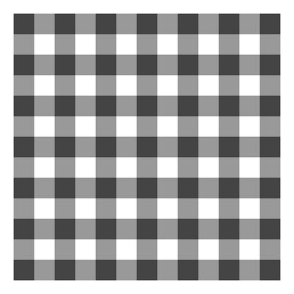 Plaid Leaves Crochet Graphghan Pillow