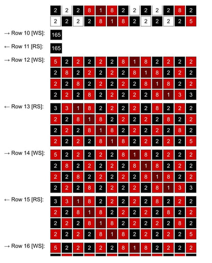 Christmas Plaid Crochet Graphghan Pattern