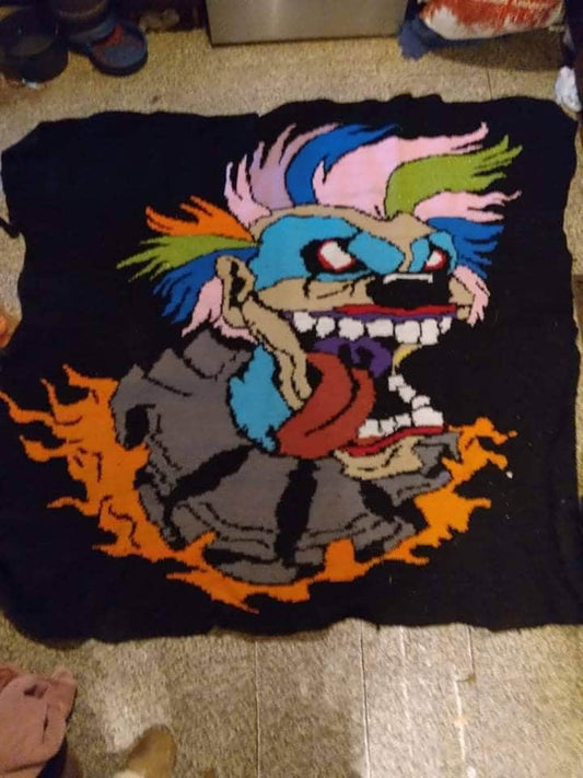 Crazy Clown King, Graphghan Pattern