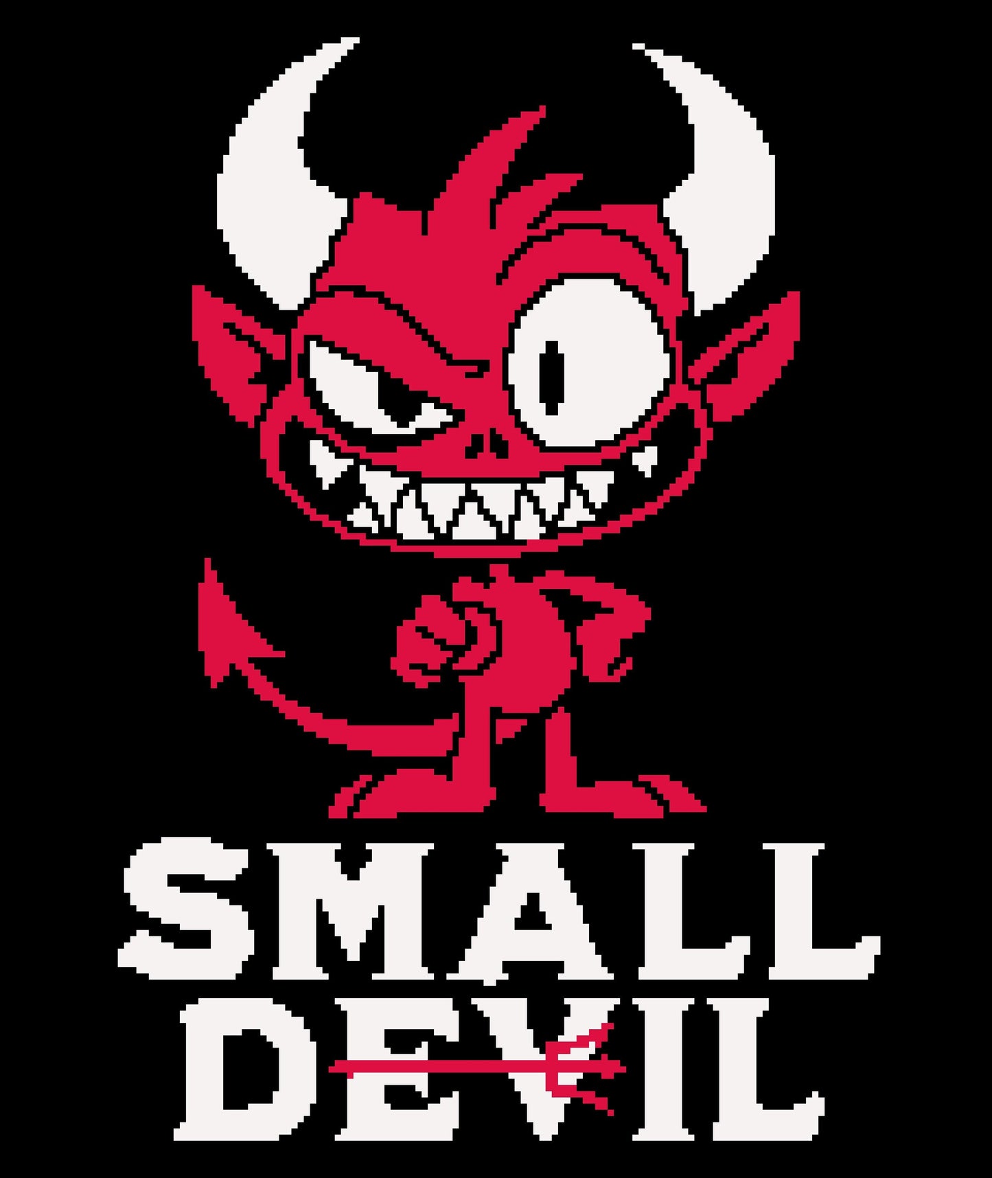 Small Devil Graphghan Crochet Pattern