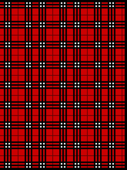 Christmas Plaid Crochet Graphghan Pattern