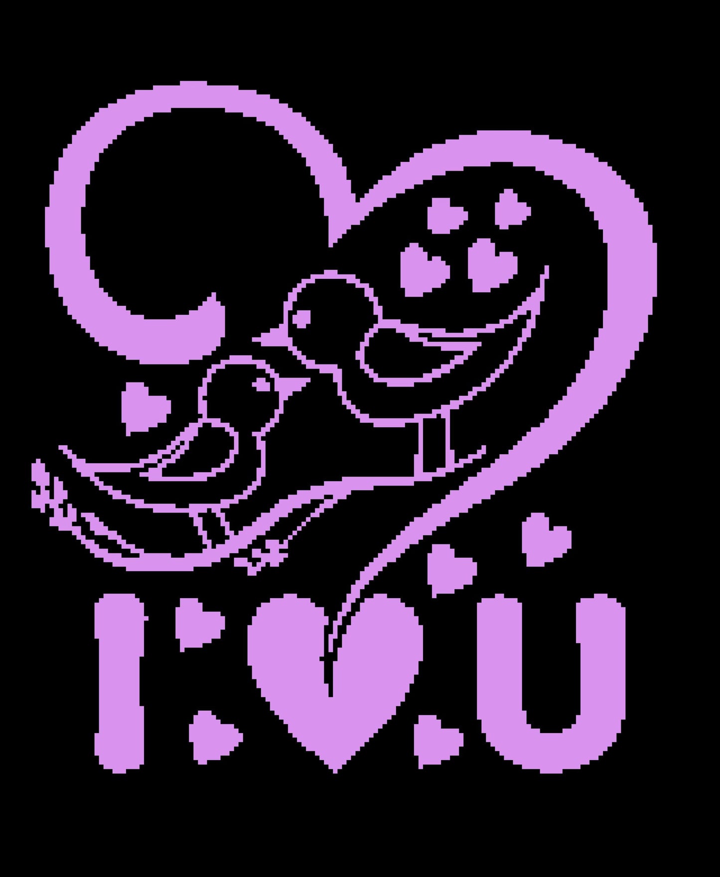 Love  You Graphghan Crochet Pattern