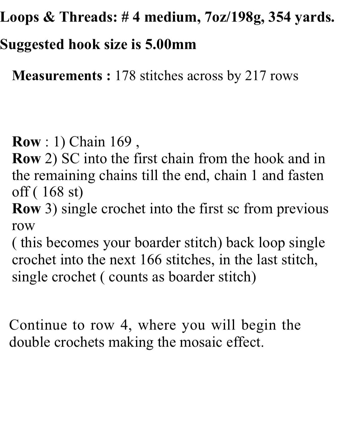 Grandmothers Love Over-lay Mosaic Crochet Pattern Graphgan