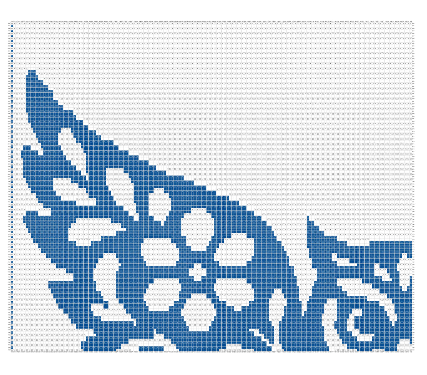 Owl Spirt Over-lay Mosaic Crochet Pattern Graphghan