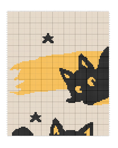 Loads of Cats Graphghan Crochet Pattern