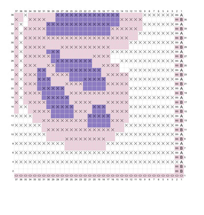 Butterfly Over-lay Mosaic Crochet Pattern with Color Changes Small Panel/ Pillow