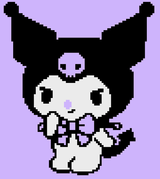 Kuromi Tapestry Pattern