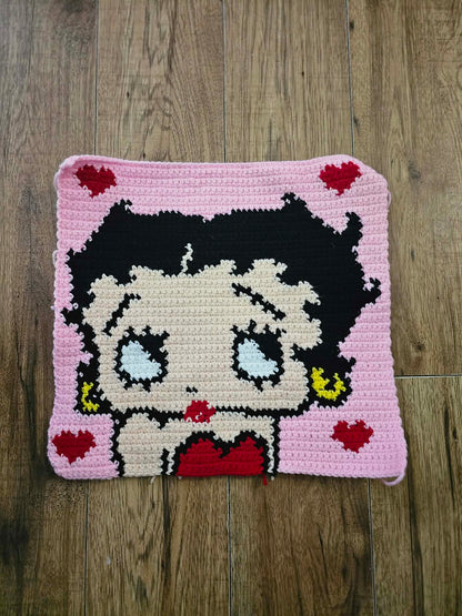 Betty Boop Crochet Graphghan Tapestry Pattern