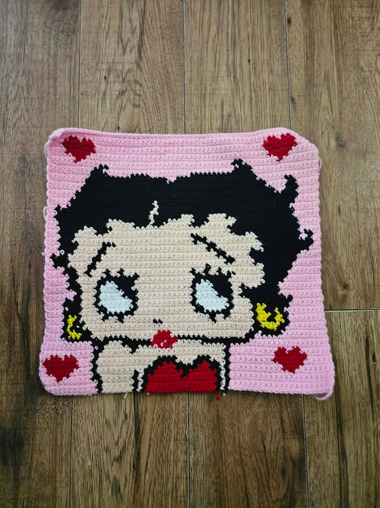 Betty Boop Crochet Graphghan Tapestry Pattern