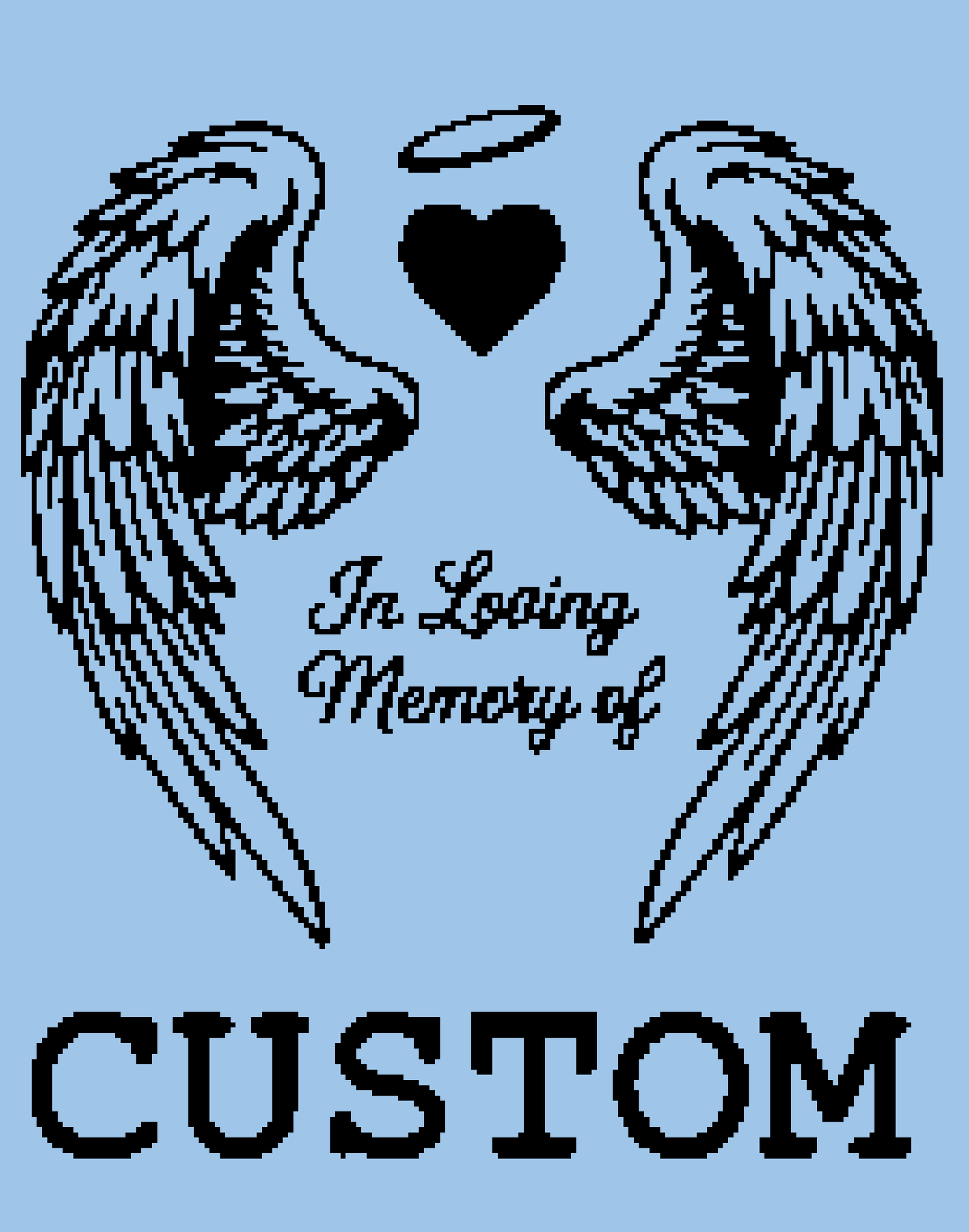 In Loving Memory Custom Crochet Graphghan Pattern