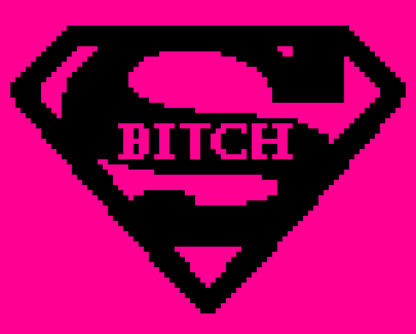 Super Bitch Graphghan Crochet Pattern