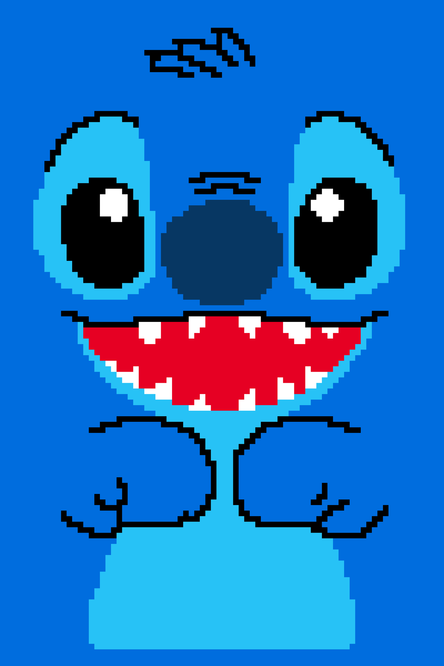 Stitch Panel Crochet Graphghan Pattern