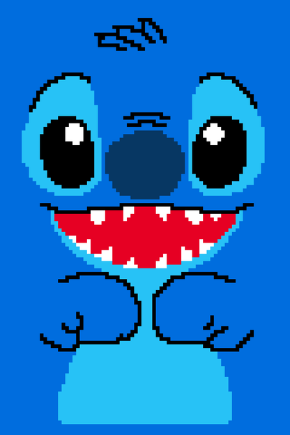 Stitch Panel Crochet Graphghan Pattern