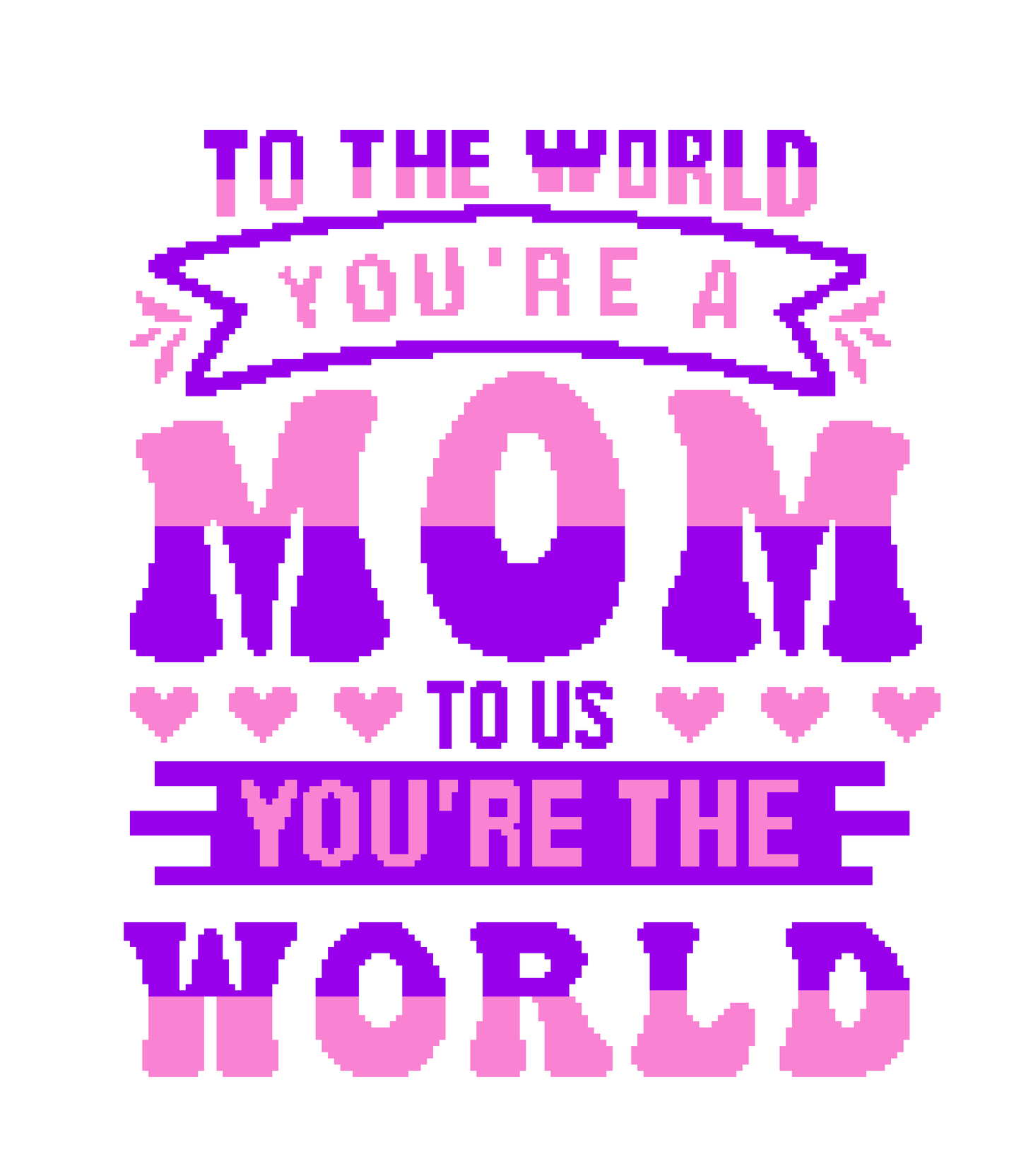 Your The World Mom Graphghan Crochet Pattern