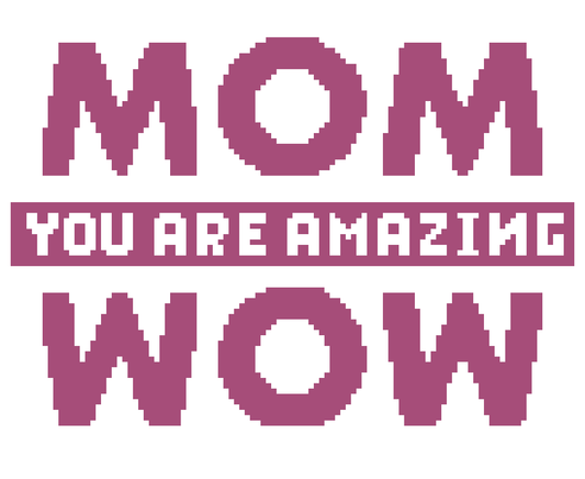 Mom You Are Amazing Crochet Graphghan Pattern
