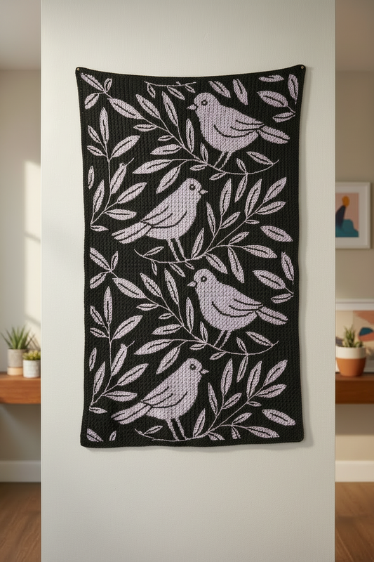 Birds View Graphghan Crochet Pattern
