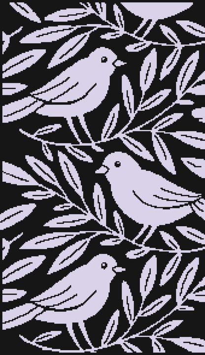 Birds View Graphghan Crochet Pattern