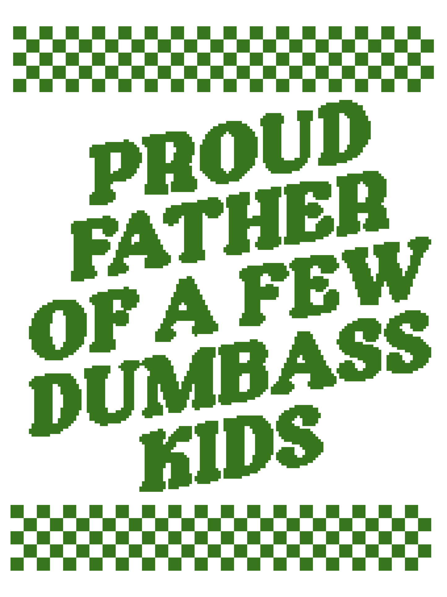 Proud Father Graphghan Crochet Pattern