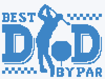 Best Dad By Par Graphghan Crochet Pattern