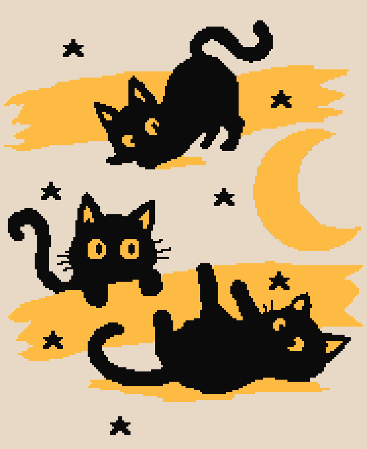 Loads of Cats Graphghan Crochet Pattern