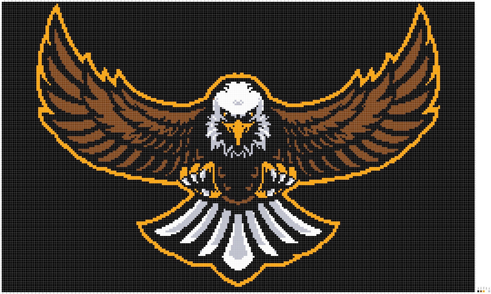 Elk Graphgan Pattern Eagle Graphghan Pattern – EndlessknotzCanada
