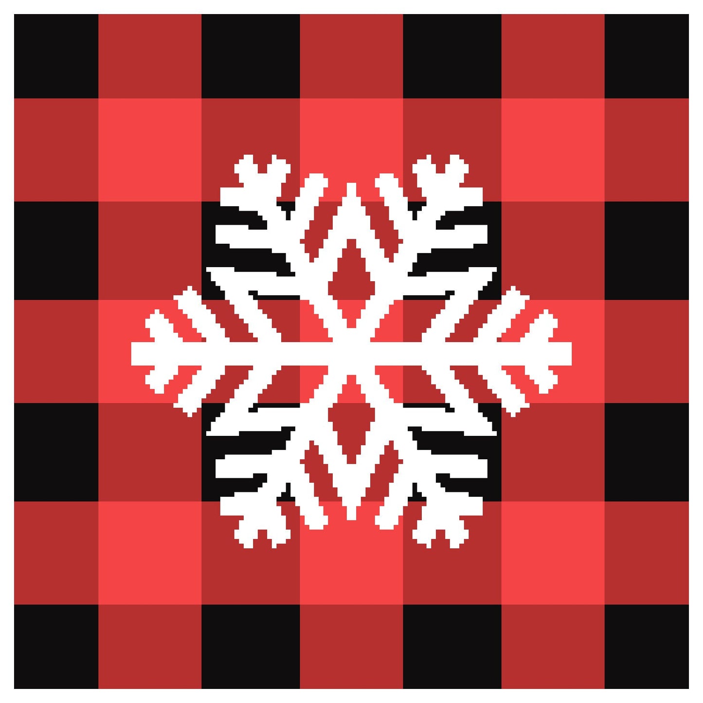 Plaid Christmas Graphghan Bundle