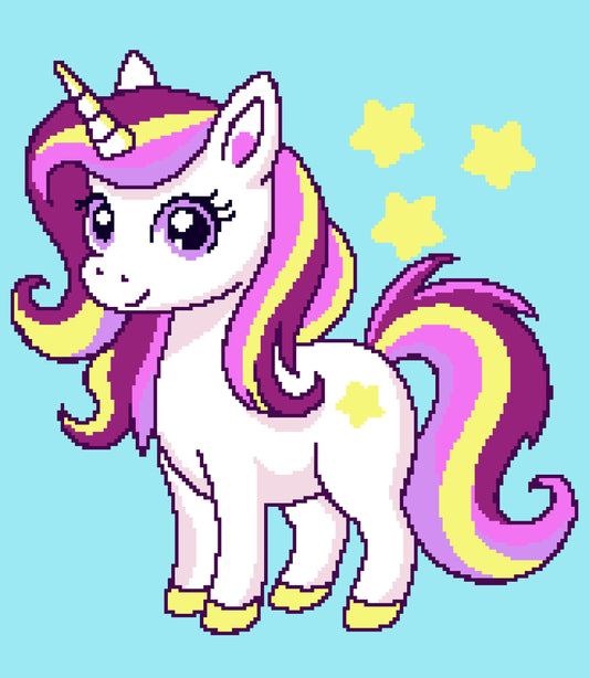 Magic Pony Graphghan Crochet Pattern