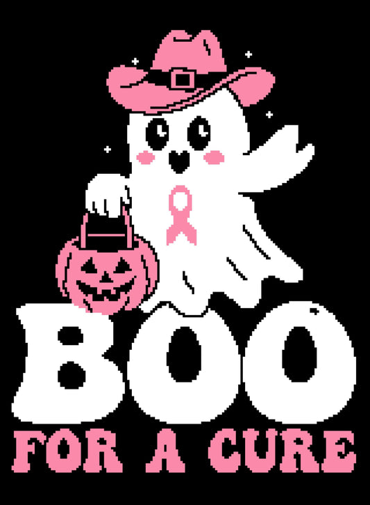 Boo For A Cure  Crochet Graphghan Pattern