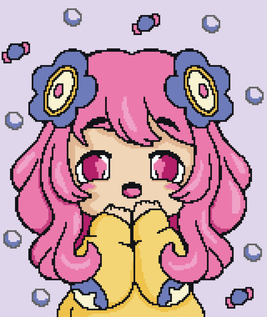 Lilly Girl Graphghan Crochet Pattern