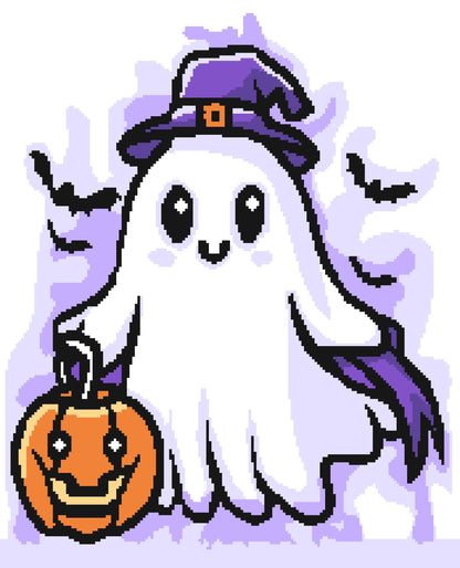 Wishful Ghost Crochet Graphghan Pattern