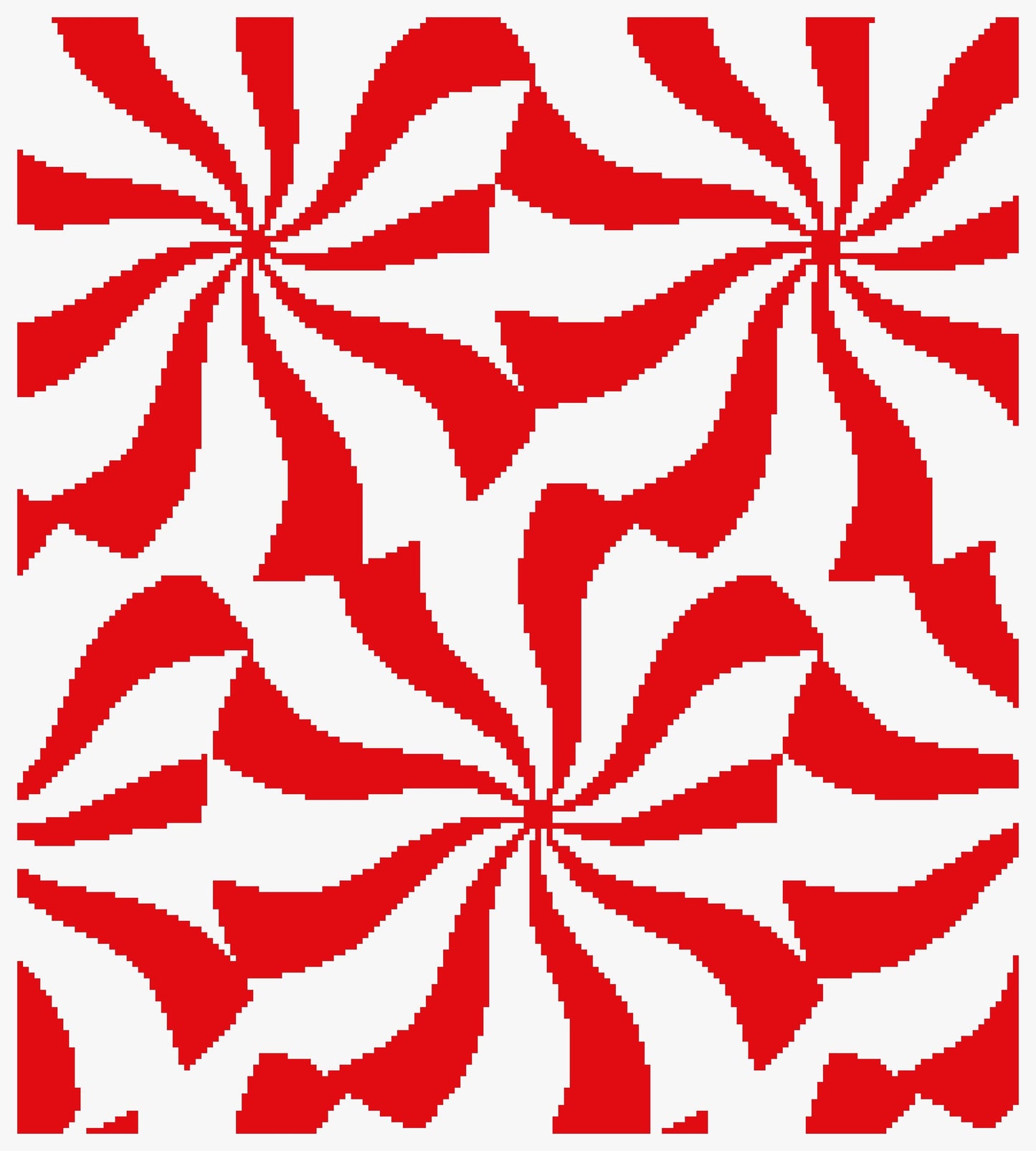 Peppermint Swirl Crochet Graphghan Pattern