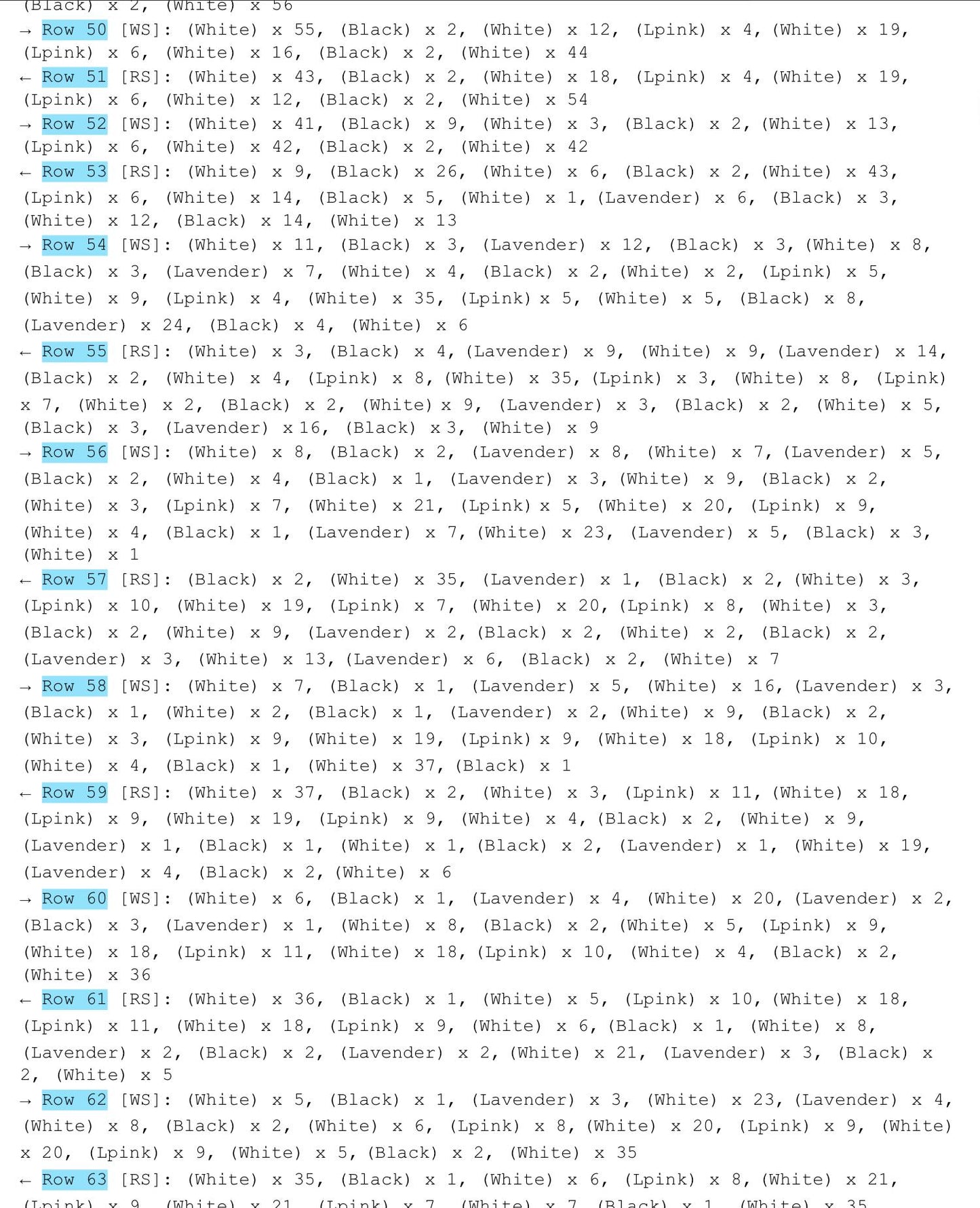 Corgi Dog  Graphghan Crochet Pattern