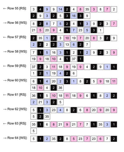 Stained Glass Rose Crochet Graphghan Pattern