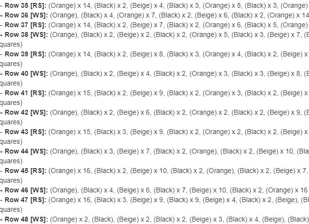 Scary Night Crochet Graphghan Pattern