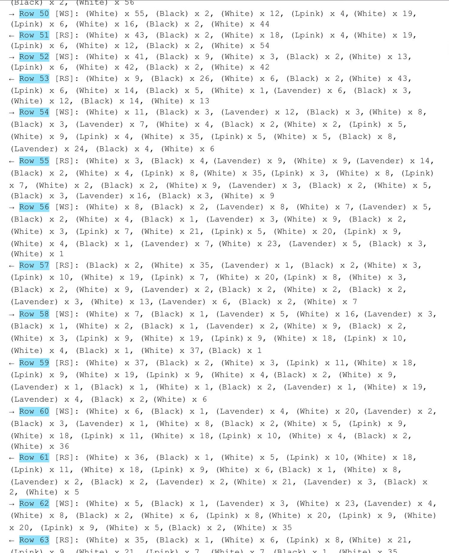 Dolly Death Graphghan Crochet Pattern