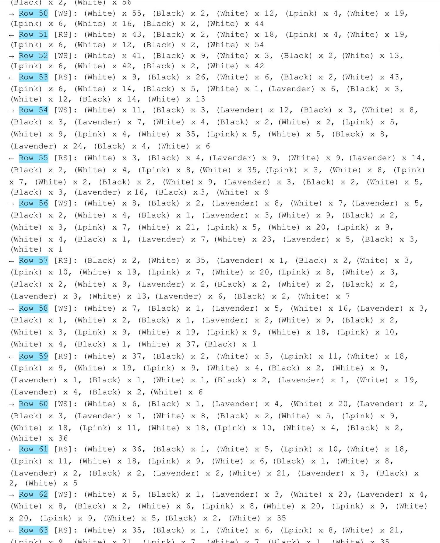 Merry Corgi Dog  Graphghan Crochet Pattern