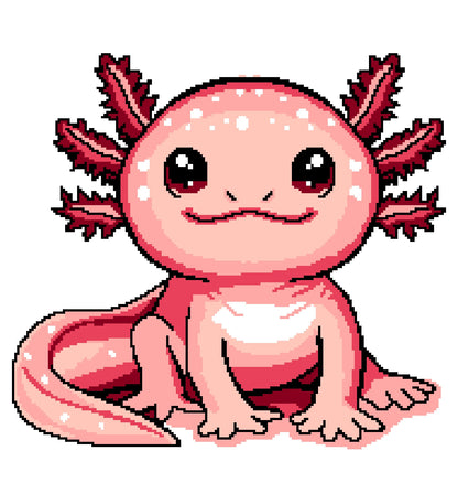 Axolotl Cutie  Crochet Graphghan Pattern