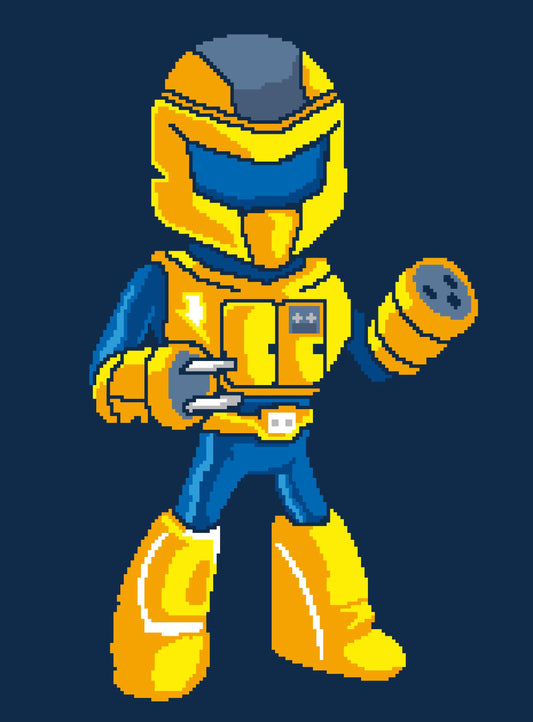 Robo Rob  Crochet Graphghan Pattern